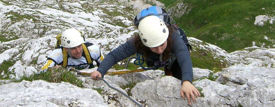 Klettersteig in Frankreich